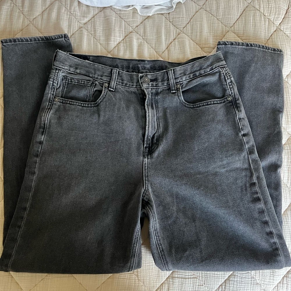AE mom jeans